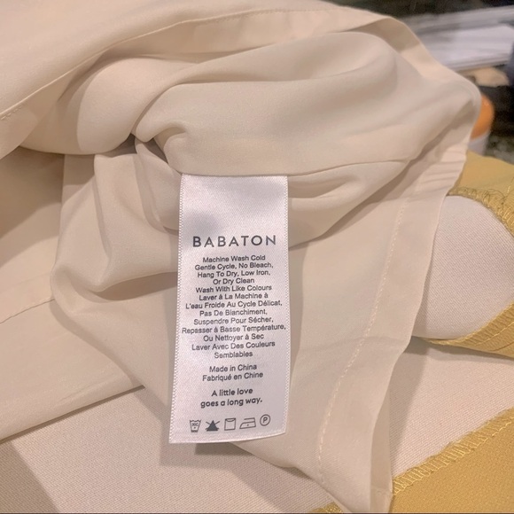 Aritzia Babaton Hopper Mini Skirt | Acacia Yellow 💛 - Picture 10 of 11